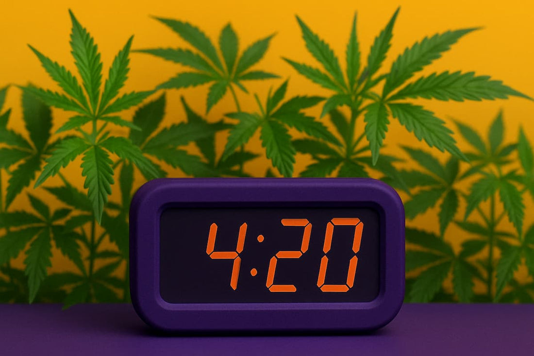 reveil 4h20 avec feuilles de chanvre