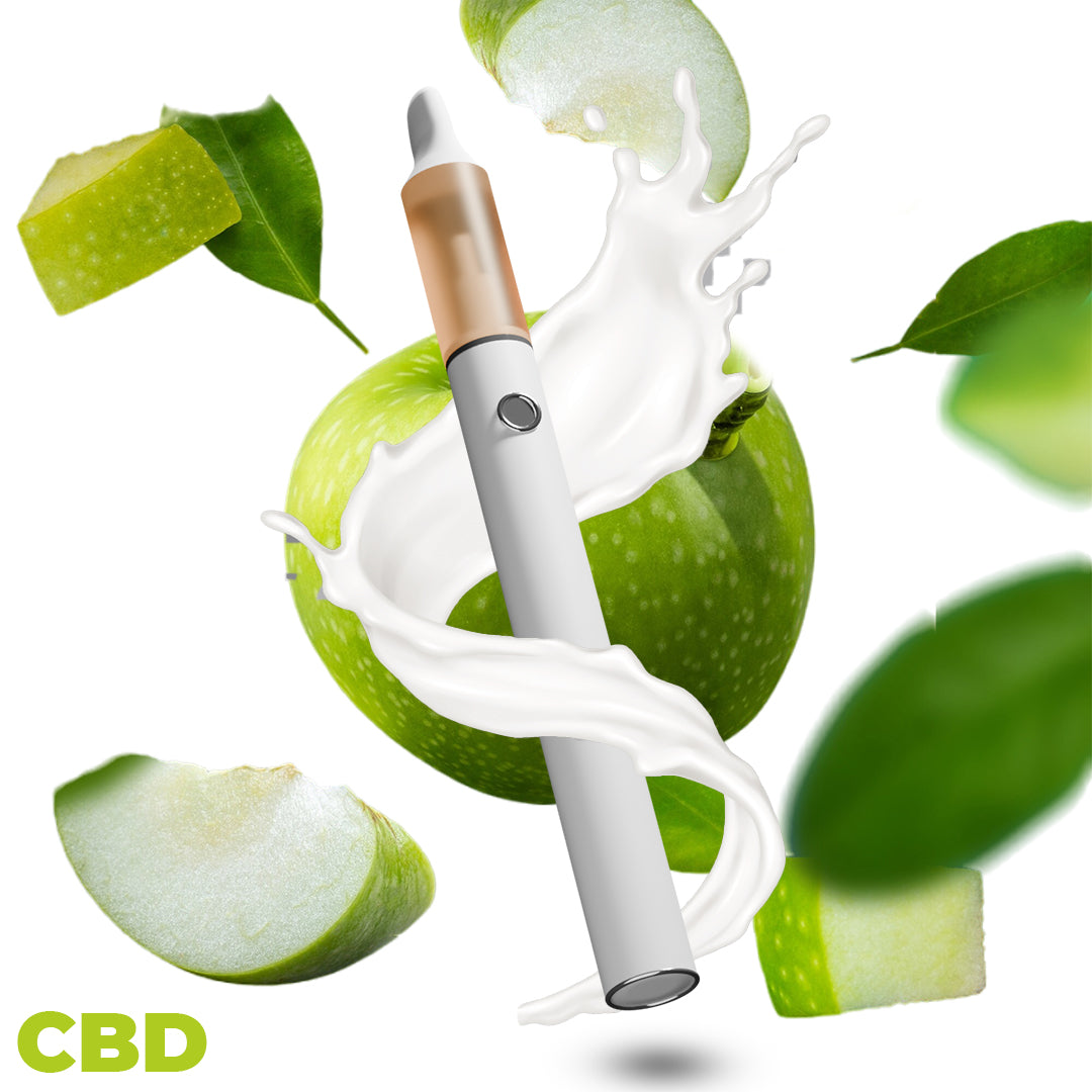 Vape Pen Pomme - 98% CBD (rechargeable) - Stormrock