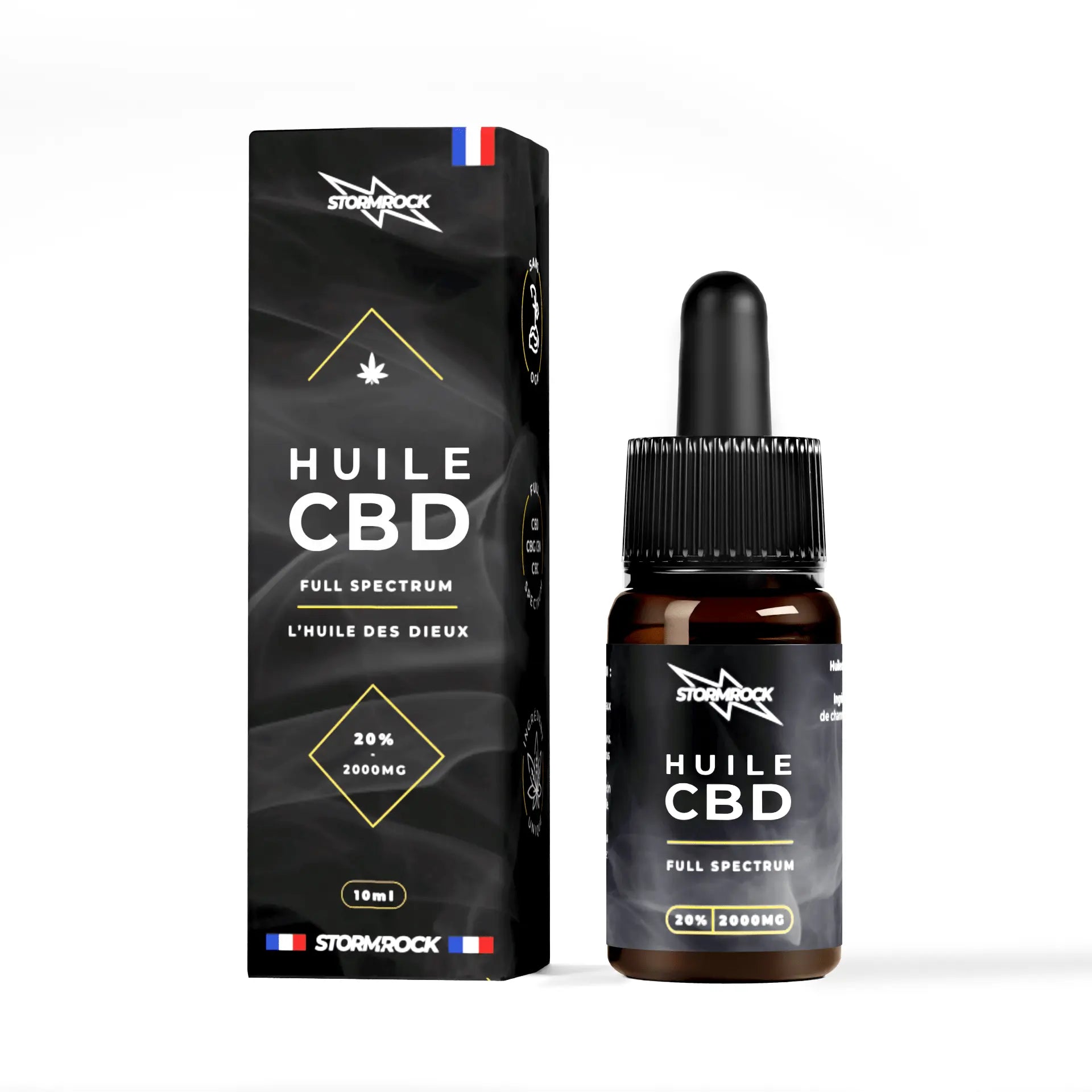 Huile CBD 20 - Huile Full Spectrum 20% CBD - StormRock Stormrock Huile CBD 20 - Huile Full Spectrum 20% CBD - StormRock Stormrock