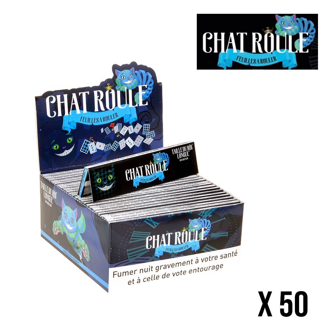Chat Roule Slim - Stormrock