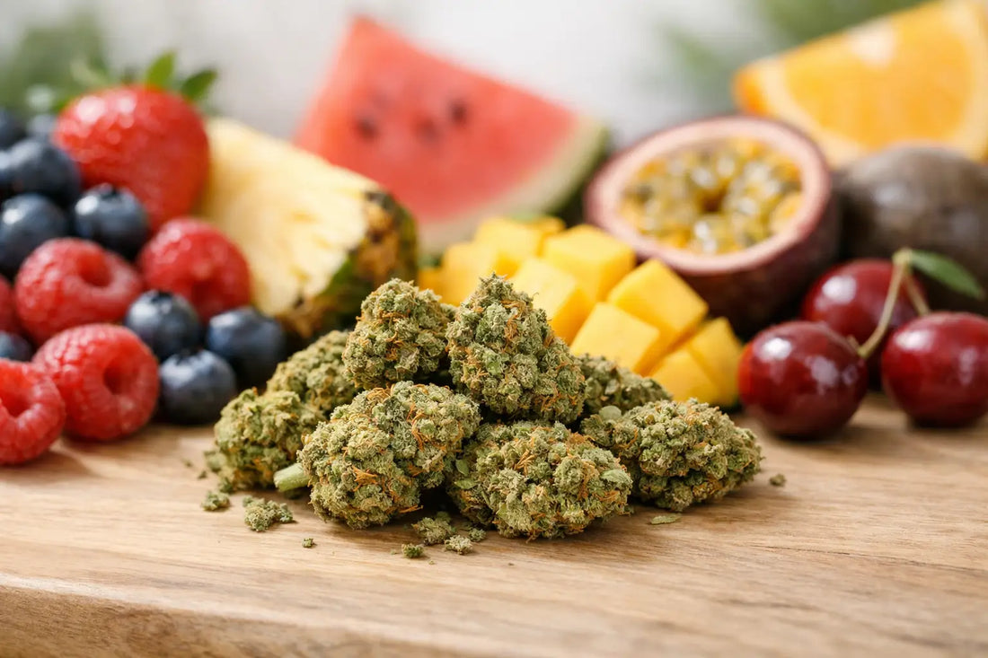 8 meilleures fleurs CBD fruitées à essayer