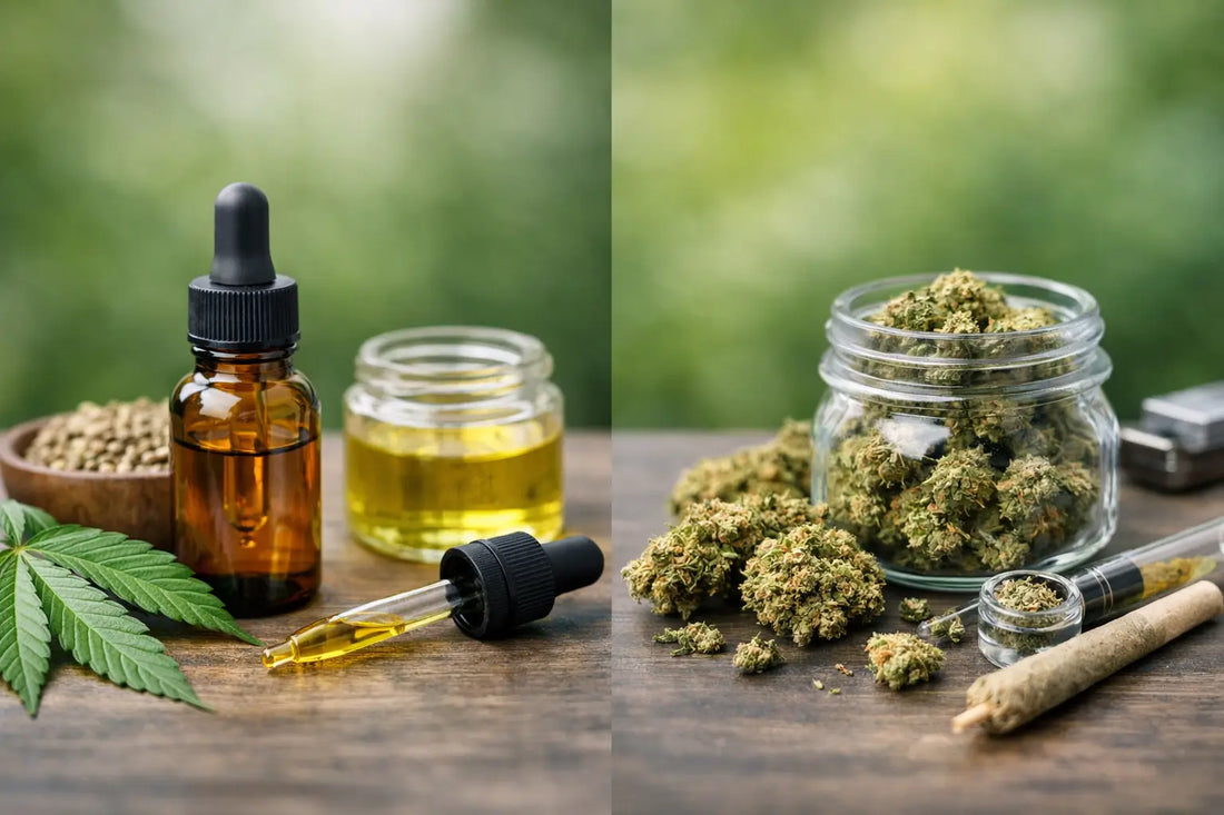 Quelle différence entre CBD et THC ?