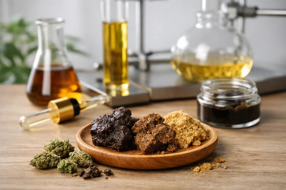 Guide pour choisir résine CBD selon extraction