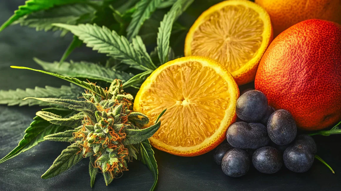terpenes du cannabis cbd et des fruits