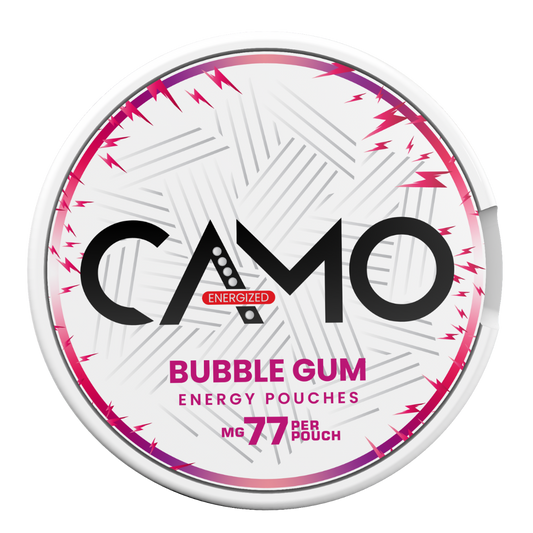 CAMO BUBBLE GUM ENERGY 77mg