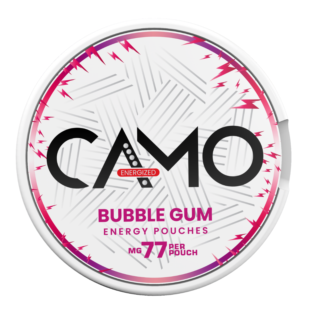 CAMO BUBBLE GUM ENERGY 77mg