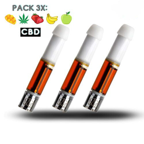 PACK CARTOUCHES VAPE PEN - 98% CBD