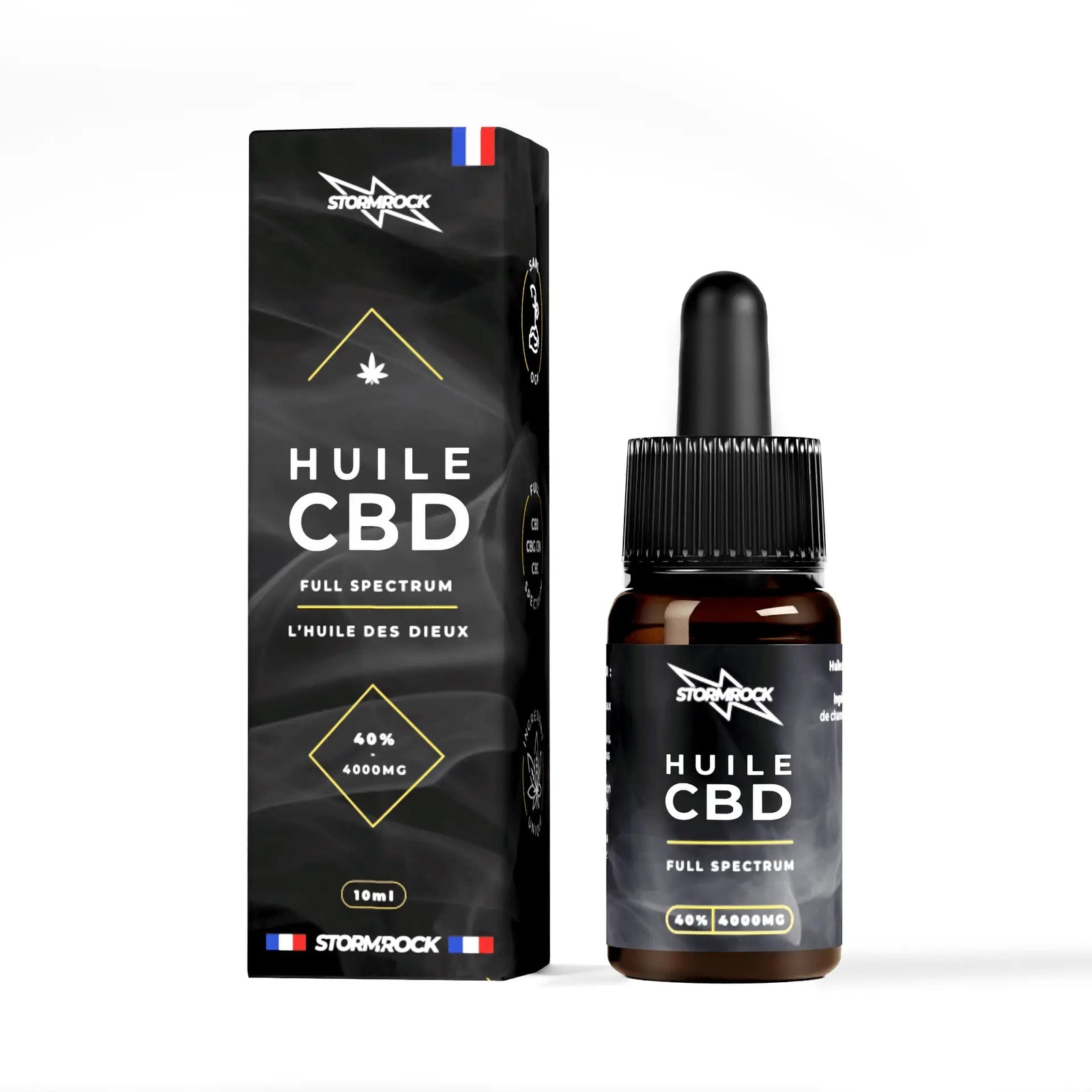 "Huile CBD - Full Spectrum (40%) - Stormrock"