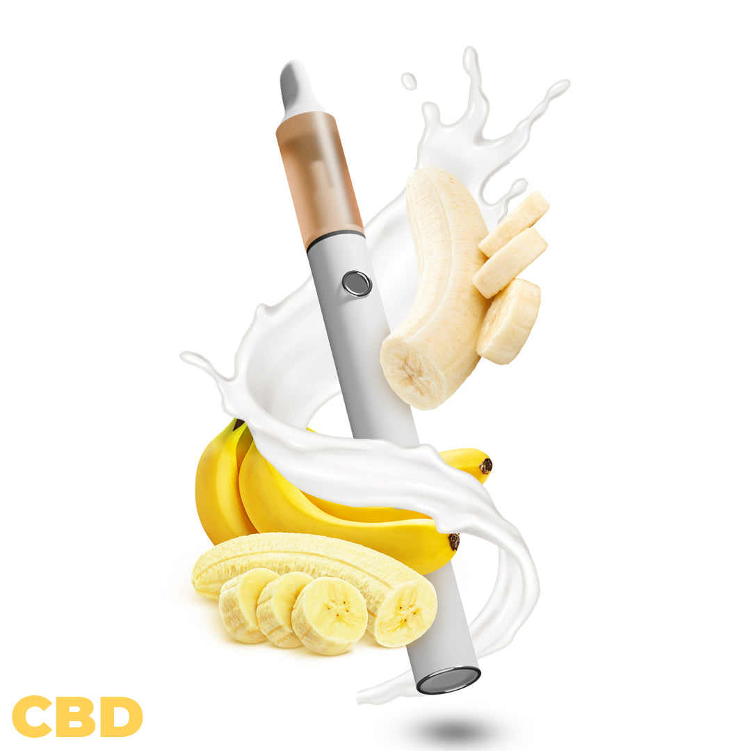 Vape Pen Banane - 98% CBD  (rechargeable) - Stormrock
