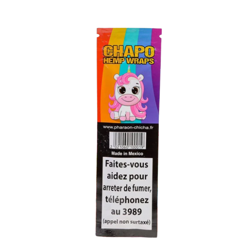 Blunt Chapo Hemp Wrap Elya x1 sachet de 2 (Bubble Gum) - Stormrock