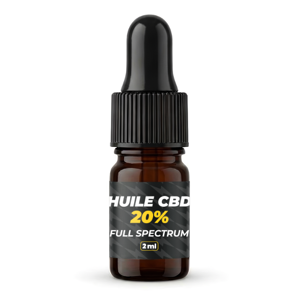 Échantillons Huile 20% CBD - Stormrock