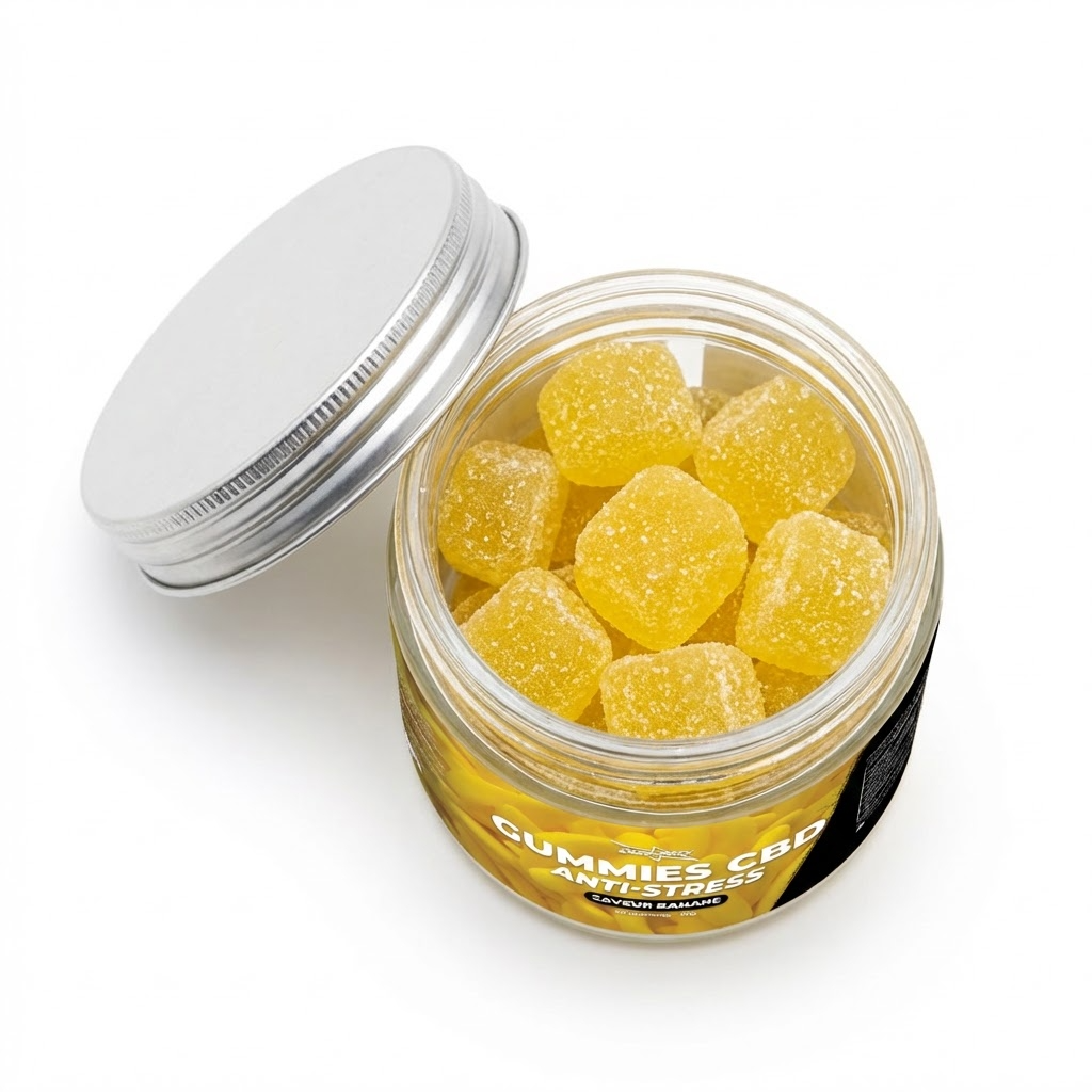 Gummies CBD Anti-Stress - Saveur Banane - Stormrock