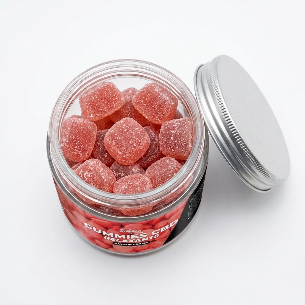 Gummies CBD Relaxants - Saveur Fraise - Stormrock
