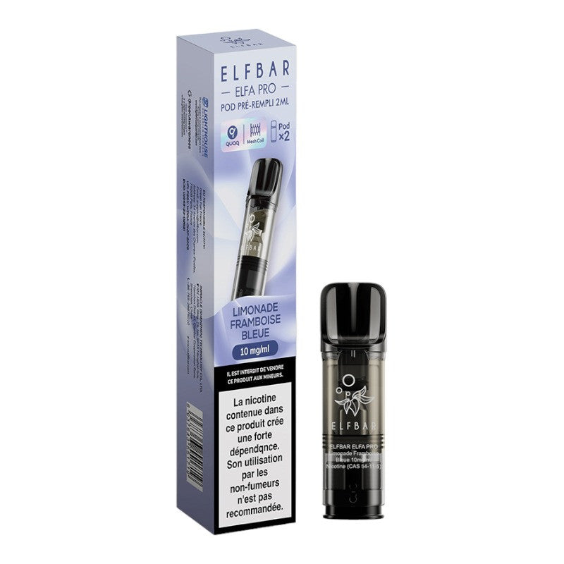 RECHARGE DE 2 PODS ELFA PRO (5 Goûts) - Stormrock