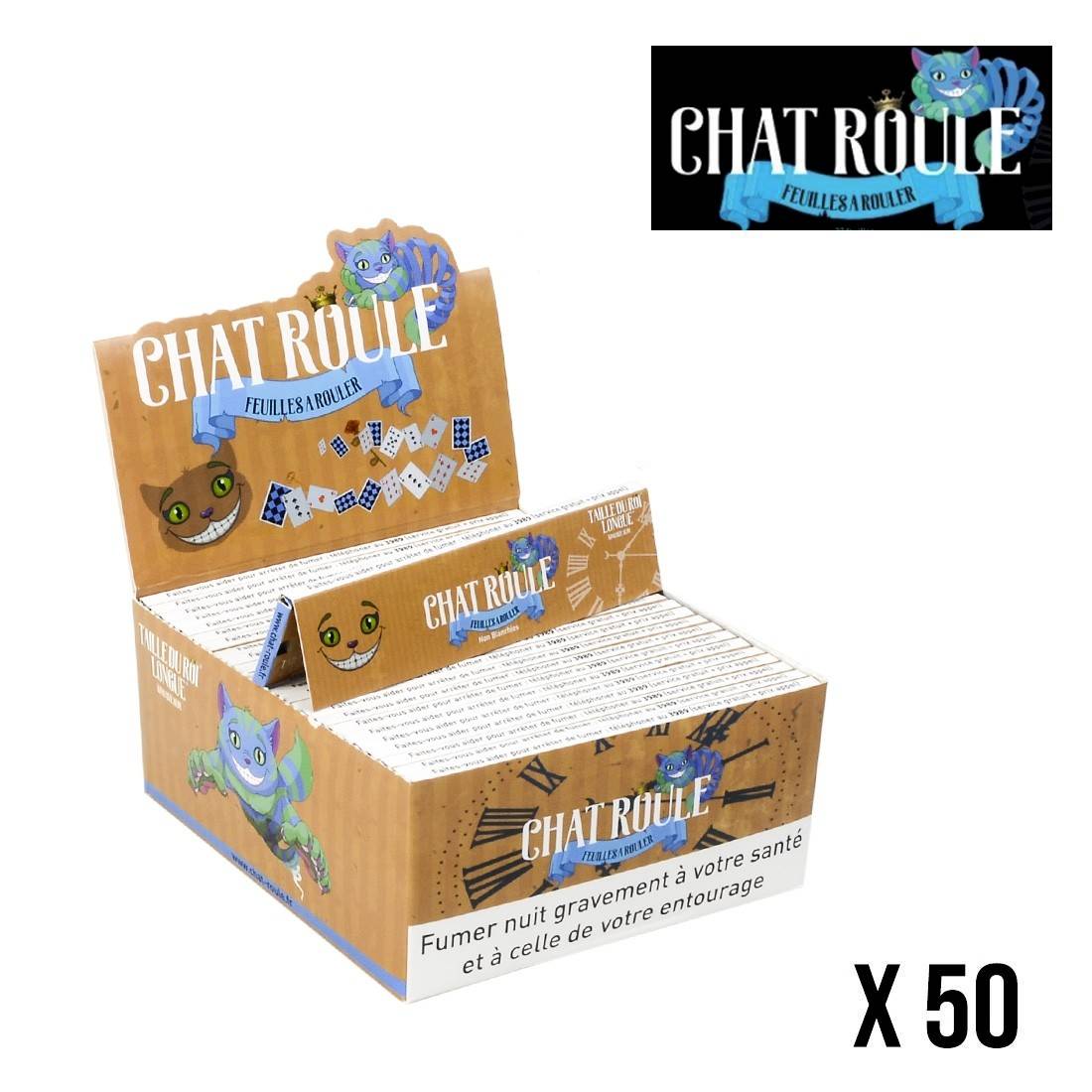 Chat Roule Slim Non Blanchi - Stormrock │ CBD Légal